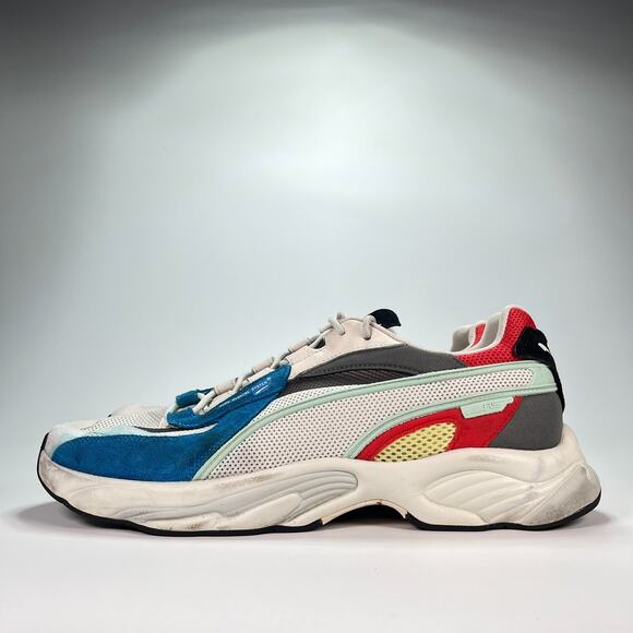 Puma RS-Connect Lazer Vaporous Grey Retro Running Shoes 375152-02 Men\'s Size 14 main image 6